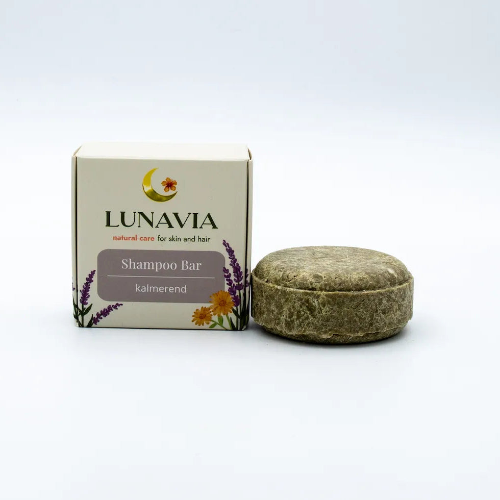Natuurlijke shampoo bar kalmerend voor de hoofdhuid