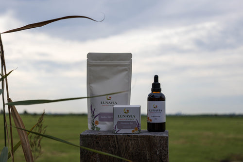 Calming detox set: shampoo bar, hoofdhuid olie en kleimasker