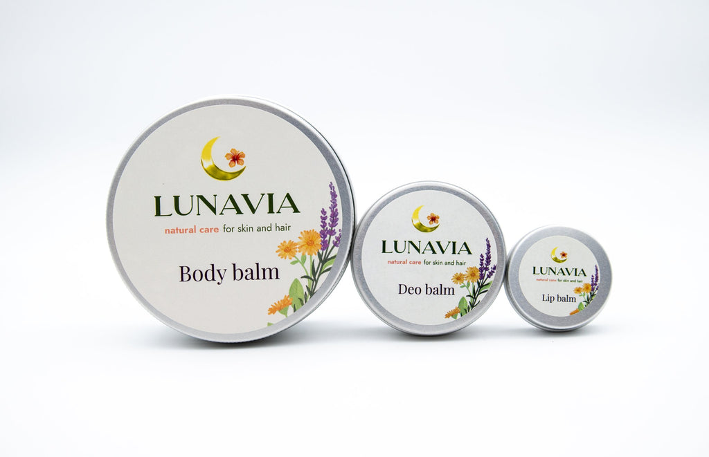 Lunavia natuurlijke balm bundel