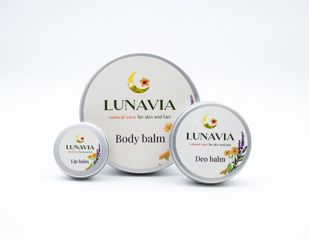 Lunavia natuurlijke balm bundel
