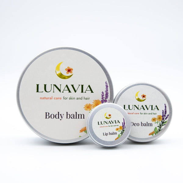 Lunavia natuurlijke balm bundel