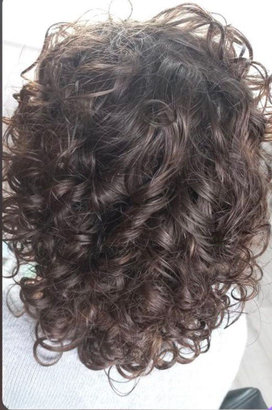 Haar na het gebruik van de Lunavia shampoo bar